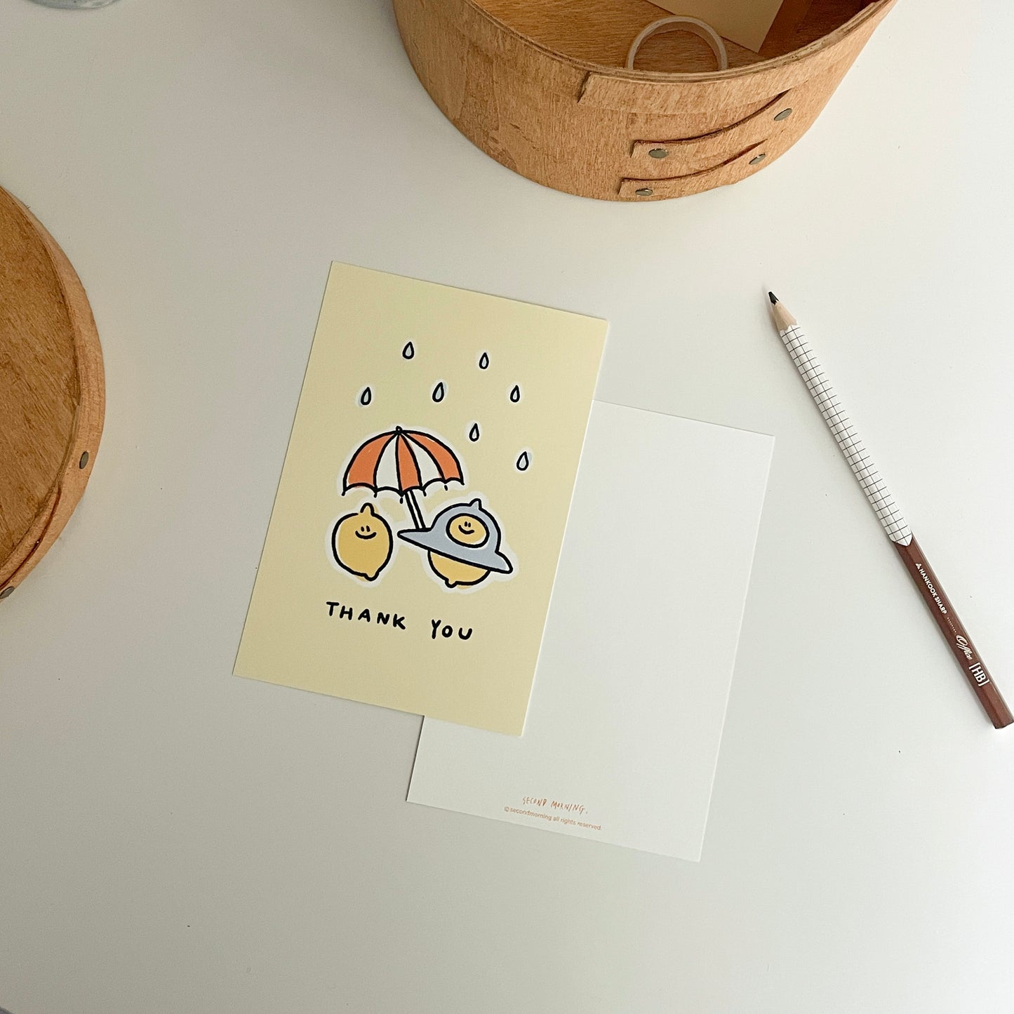 【現貨95折】Second Morning Thank You Card