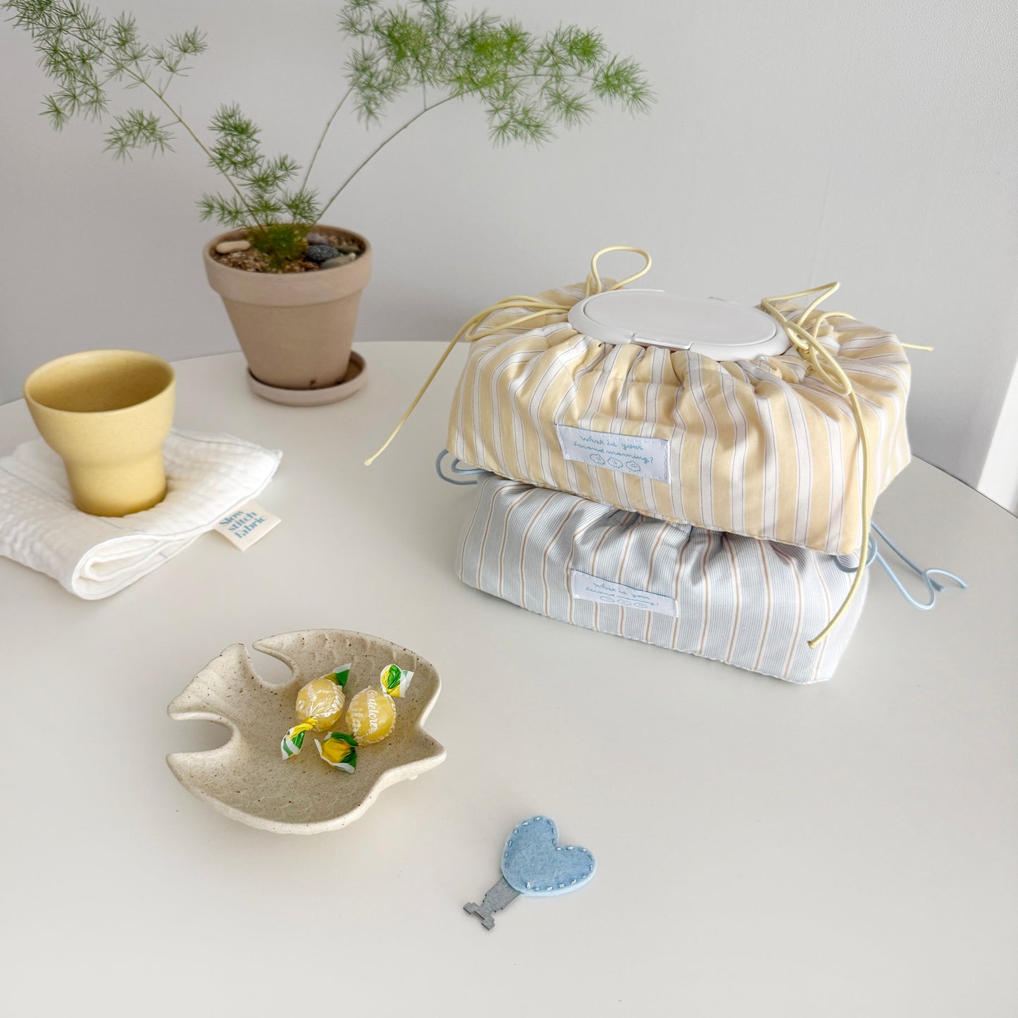Second Morning Stripe Tissue Box Cover (2款)