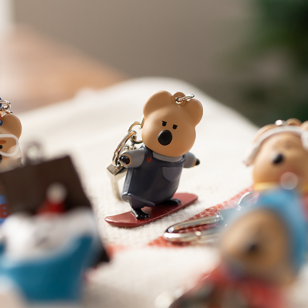 Dinotaeng COCOCUP - Ice Sledging Keychain (7款)