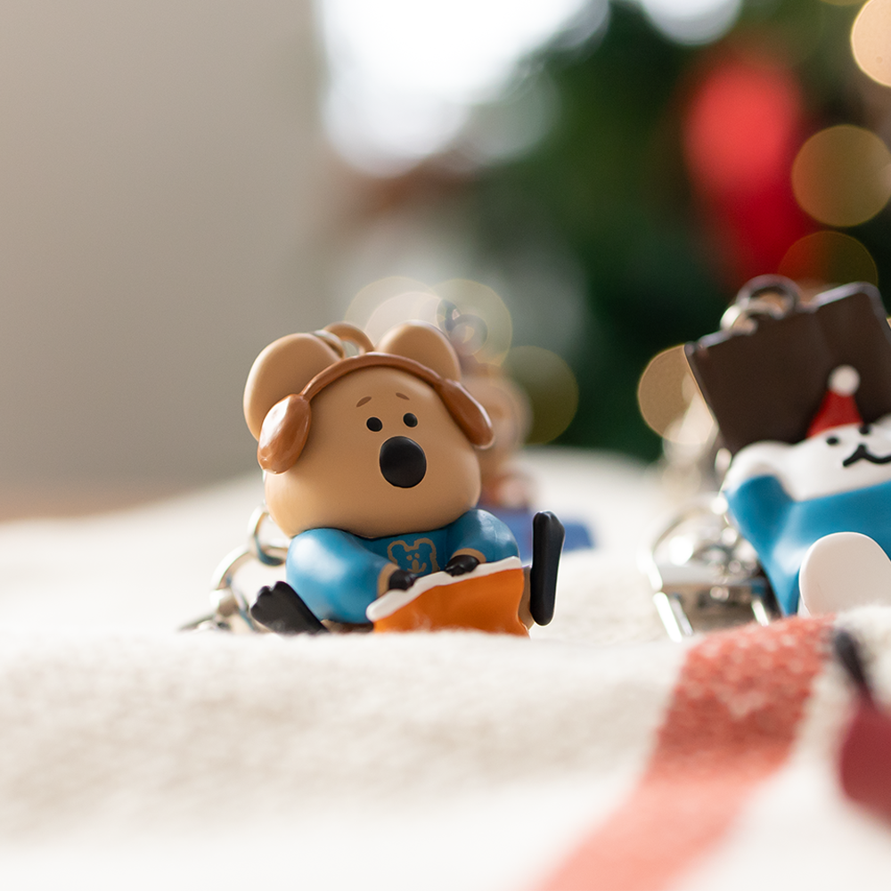 Dinotaeng COCOCUP - Ice Sledging Keychain (7款)