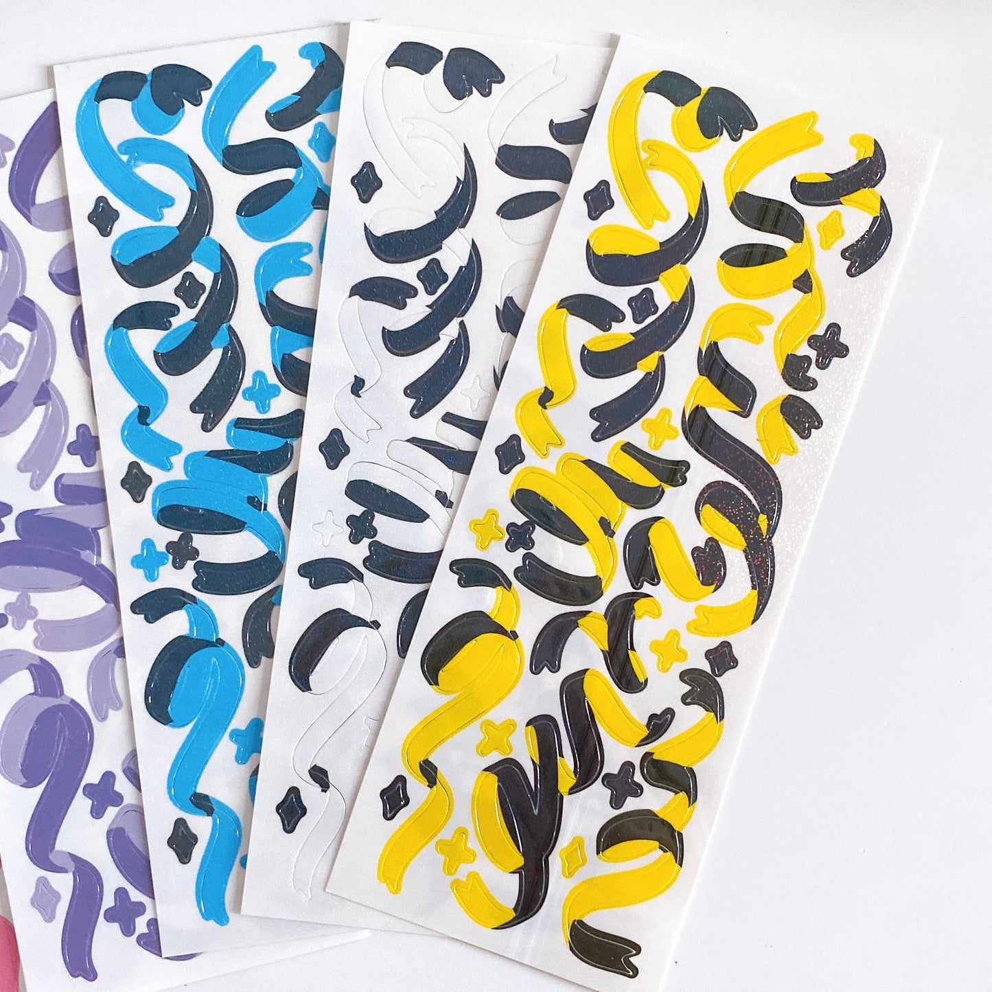 【現貨9折】Confetti Sticker 彩帶貼紙 5色