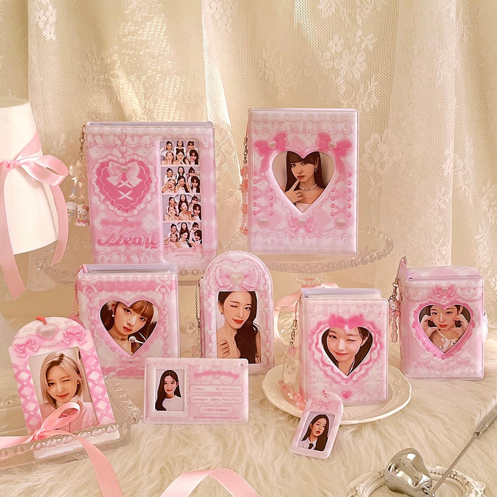 【多買優惠🎀】Ourmotif Pink Lace Series💕 11款 Collect Book 卡簿、卡套