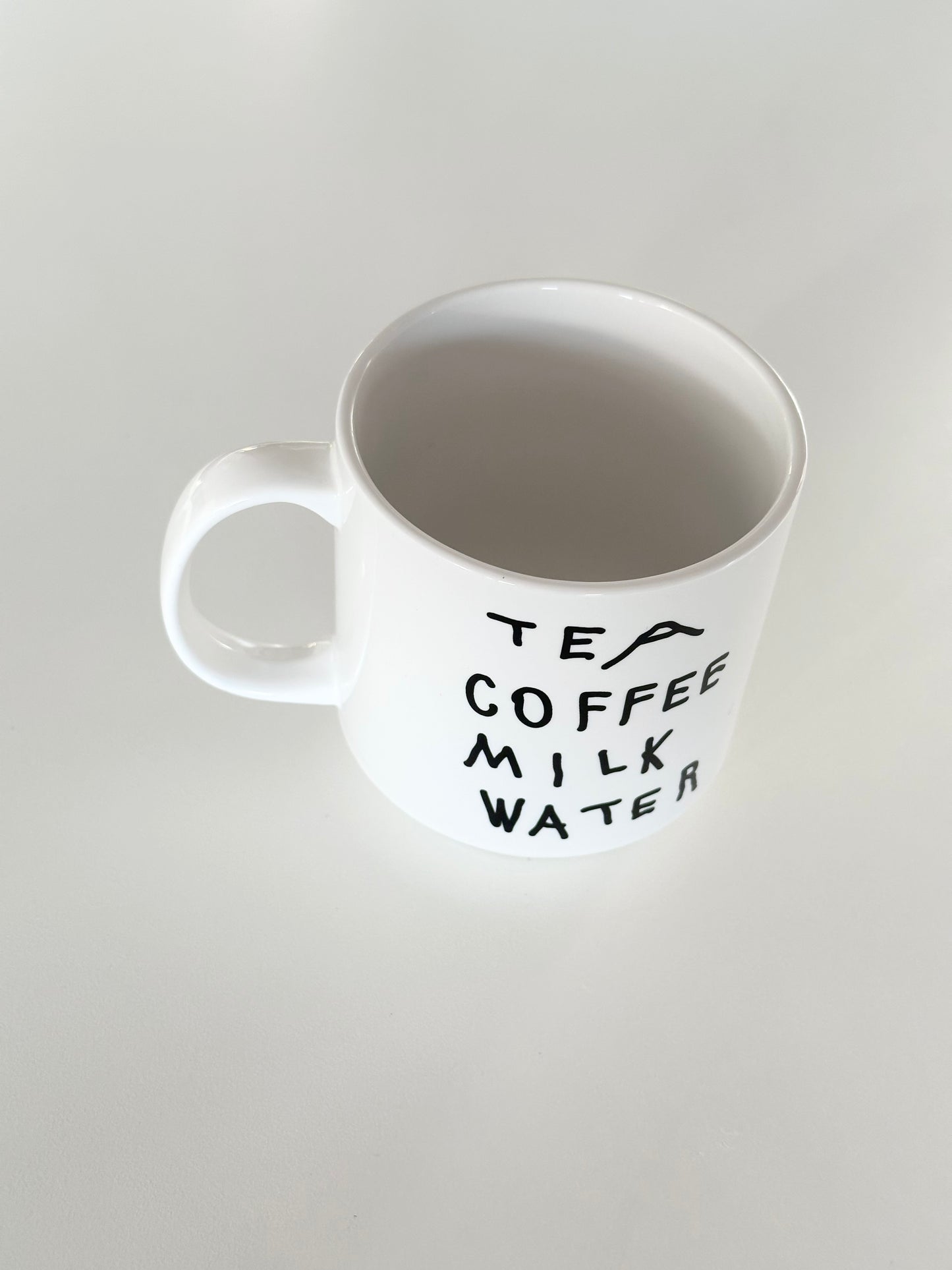 Inapsquare TEA COFFEE MILK WATER Cup