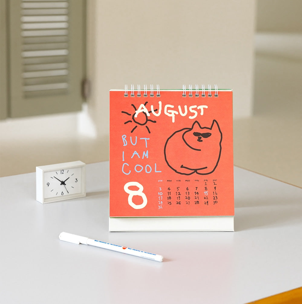 Livework 2025 Two Way Desk Calendar 檯面月曆