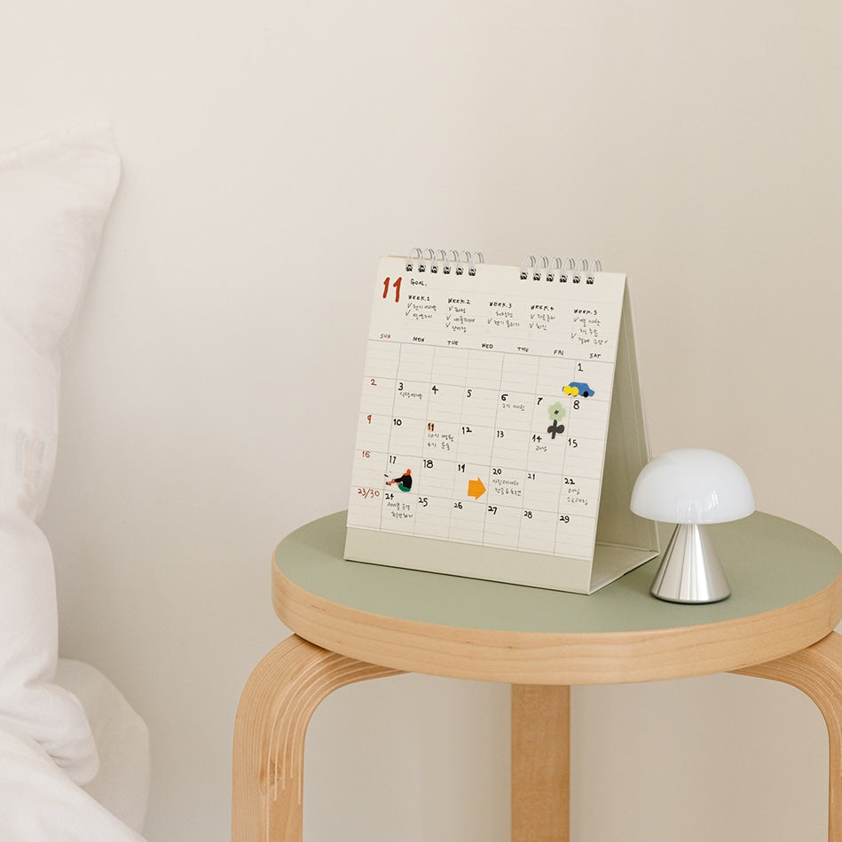 Livework 2025 Two Way Desk Calendar 檯面月曆