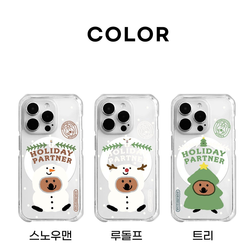 【Set】Disbunnystar Winter Quokka Premium Magsafe Case+Tok (3款)