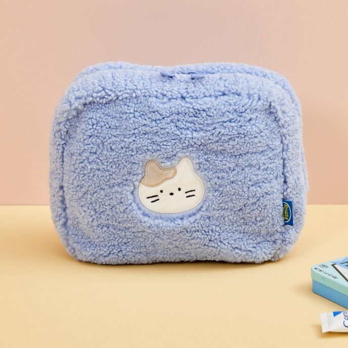 Butter Shop Butter Family Boucle Fabric Pouch 化妝袋 (3款)