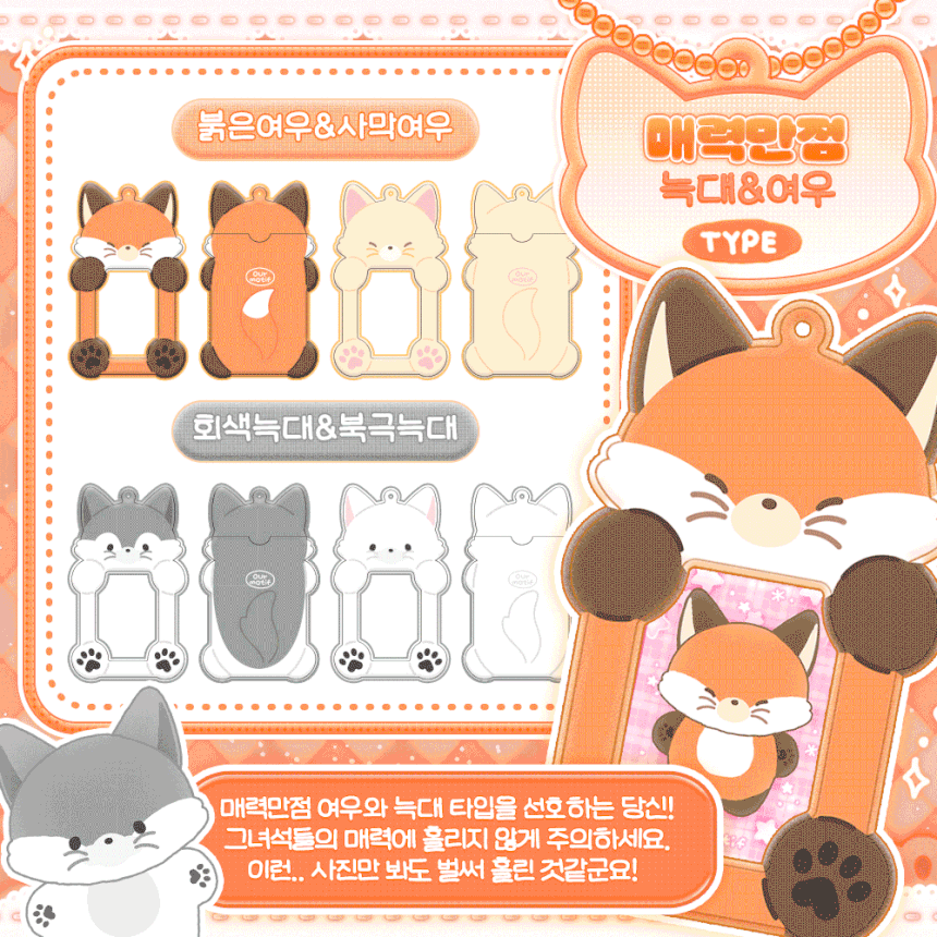Ourmotif Animals Ver.2 Collect Book 卡簿 (49款)