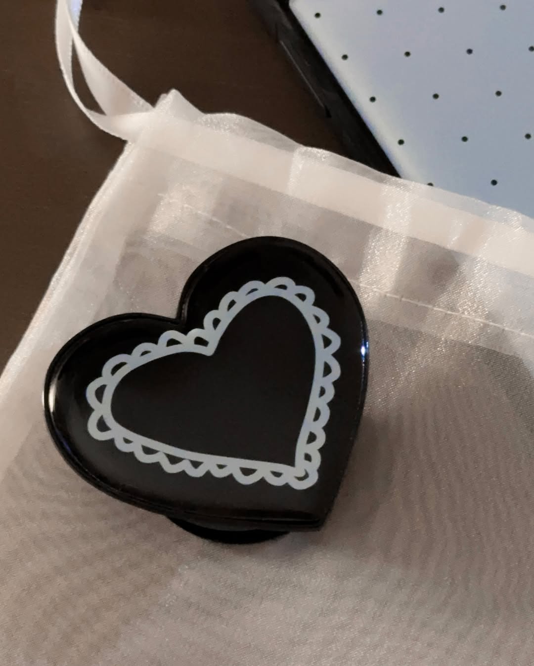 Lily Daily Tiny Dots (Iceblue) Epoxy Bumper Case