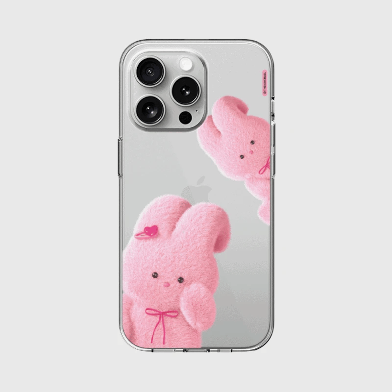 Windy's Pink Ribbon Phone Case (Clear 透明殼)