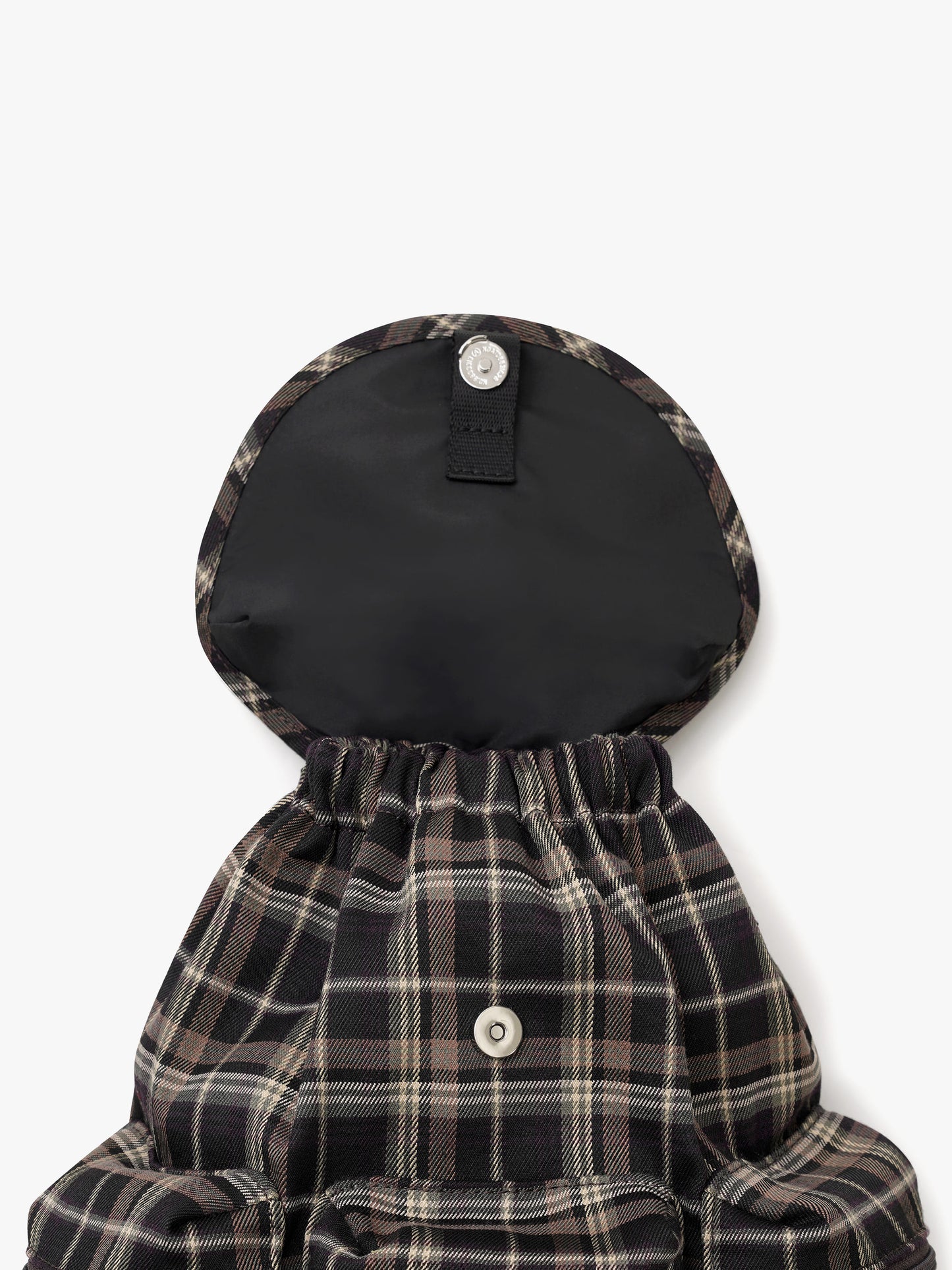 Fennec Berry Pocket Backpack - Check Brown