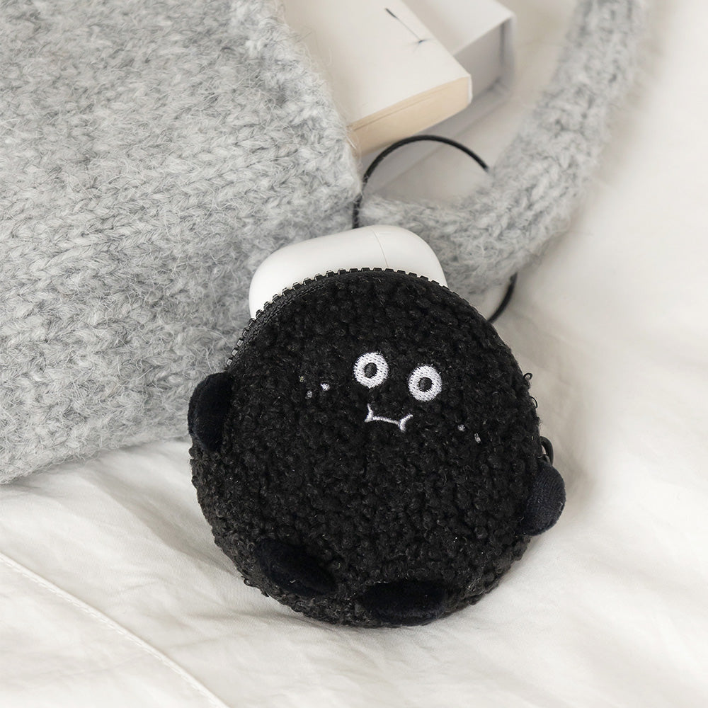Romane Popo Boucle Airpods Pouch (4色)