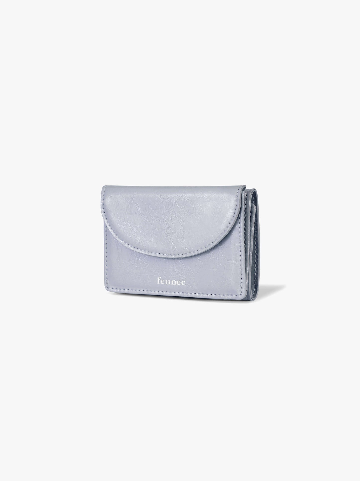 Fennec Crinkle Halfmoon Mini Wallet -Misty Lavender