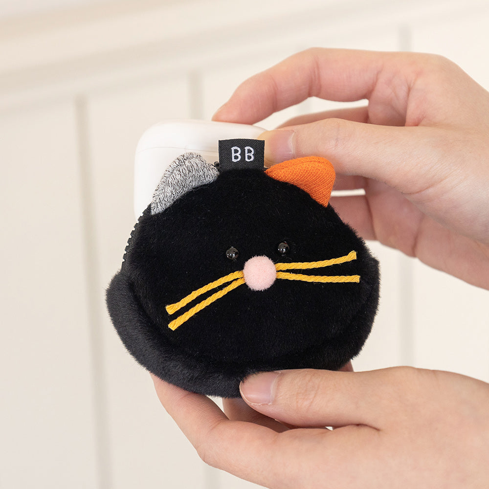 Romane Brunch Brother Fluffy Airpods Pouch (4色)