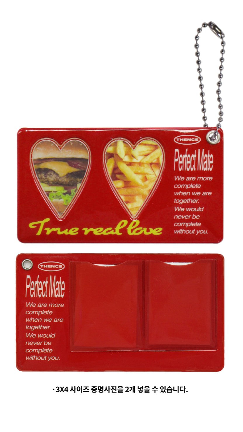 Thence Mate Photo Key Holder_Red 證件相套