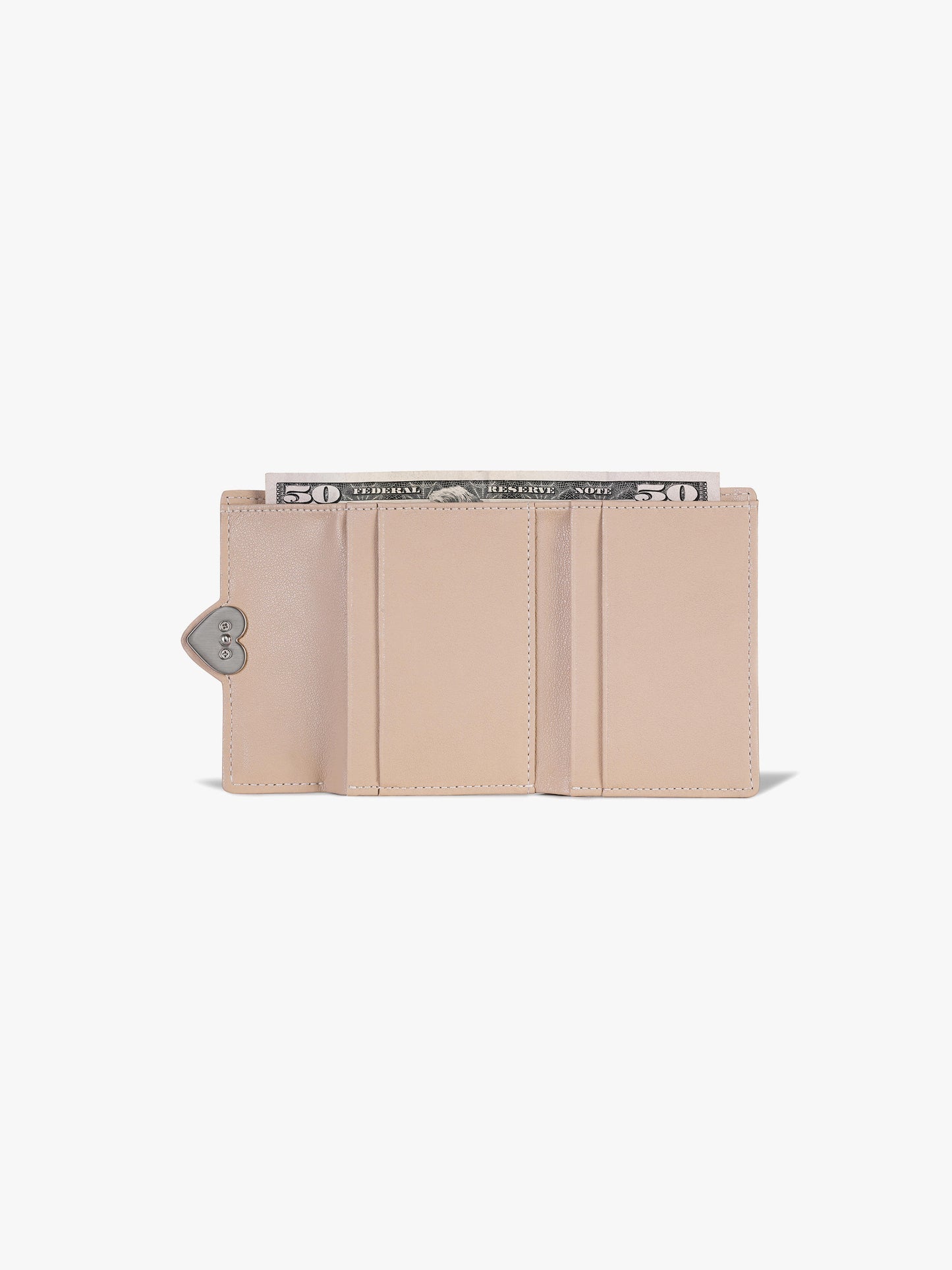 Fennec Hearty Flap Wallet - Leopard Pink