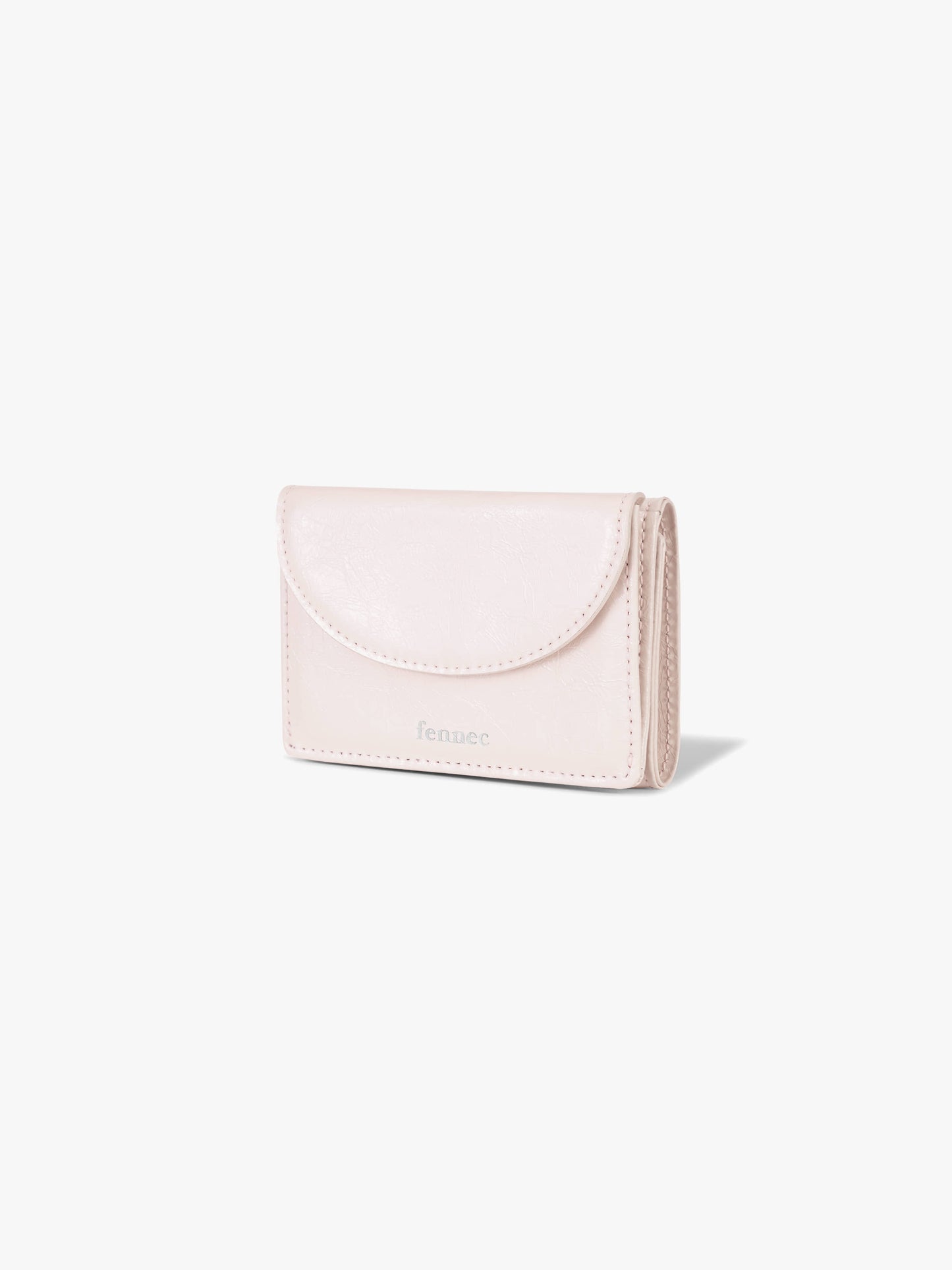 Fennec Crinkle Halfmoon Mini Wallet -Blossom