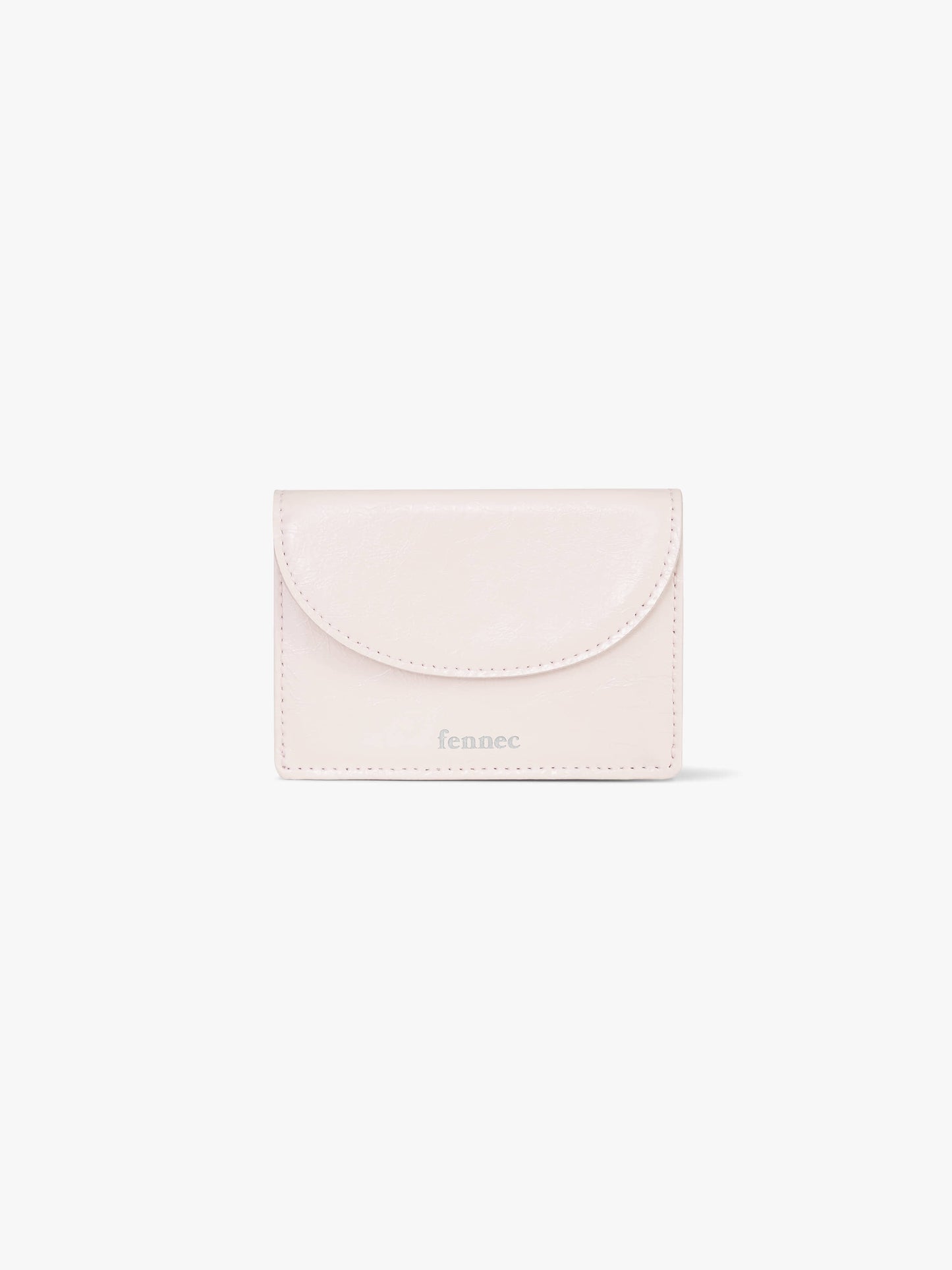 Fennec Crinkle Halfmoon Mini Wallet -Blossom