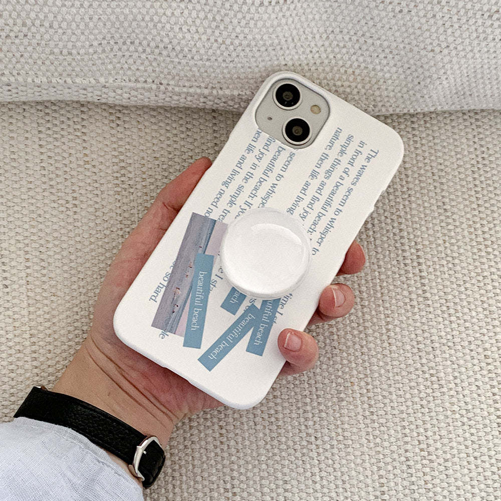 Whisper Wave Phone Case (Hard 普通硬殼) (2色)