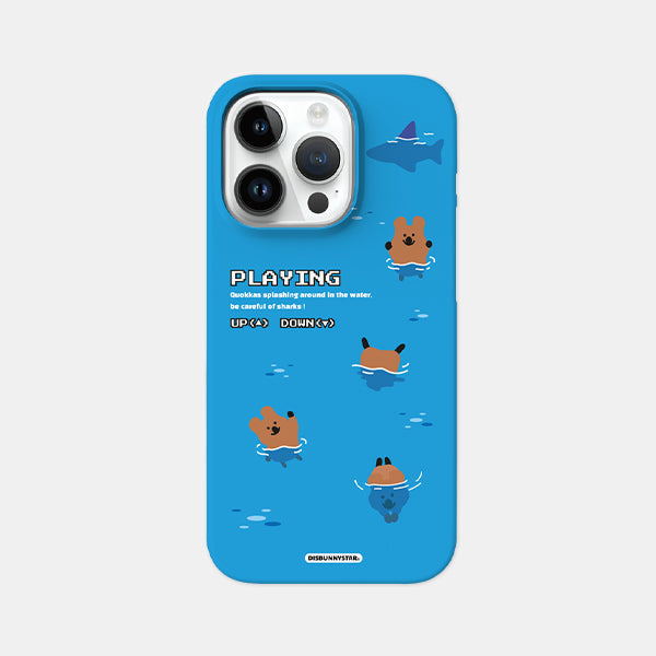 Disbunnystar Playing Quokka Phonecase (Hard 硬殼)