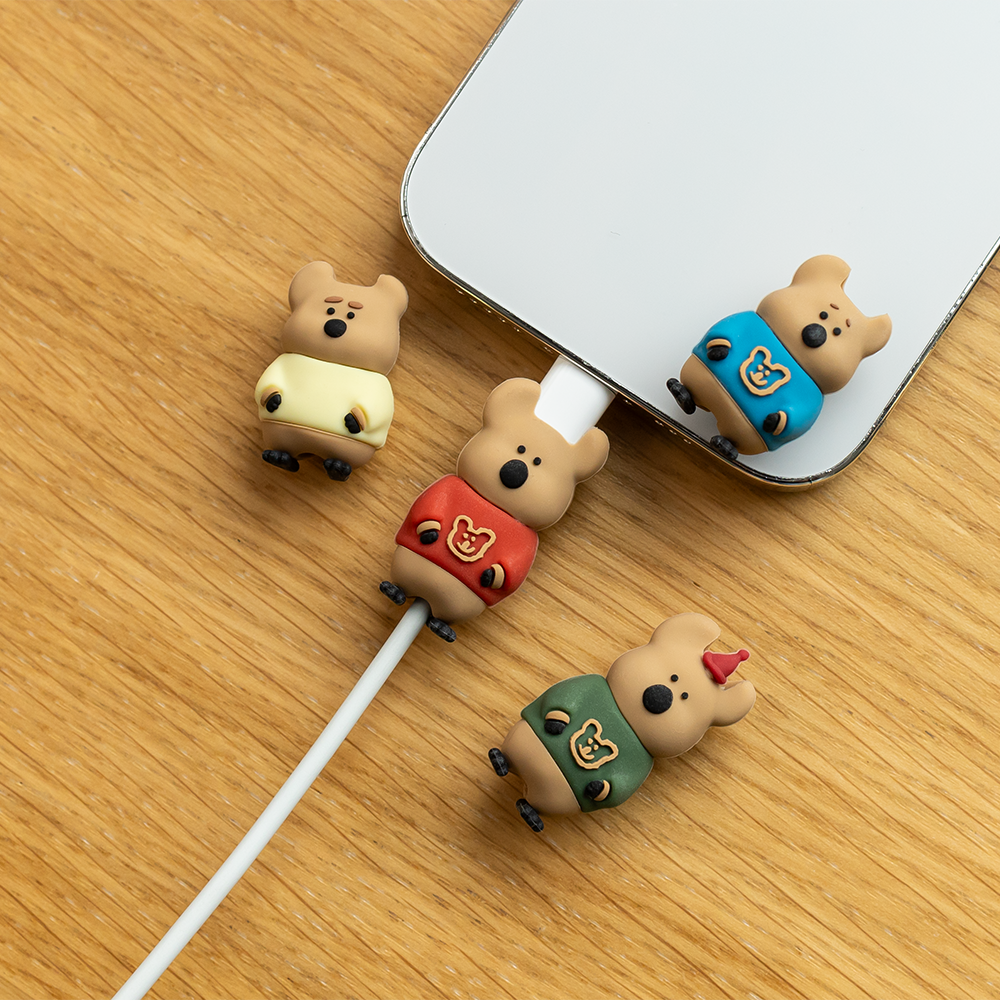 Dinotaeng Quokka in School Cable Protector (4款)