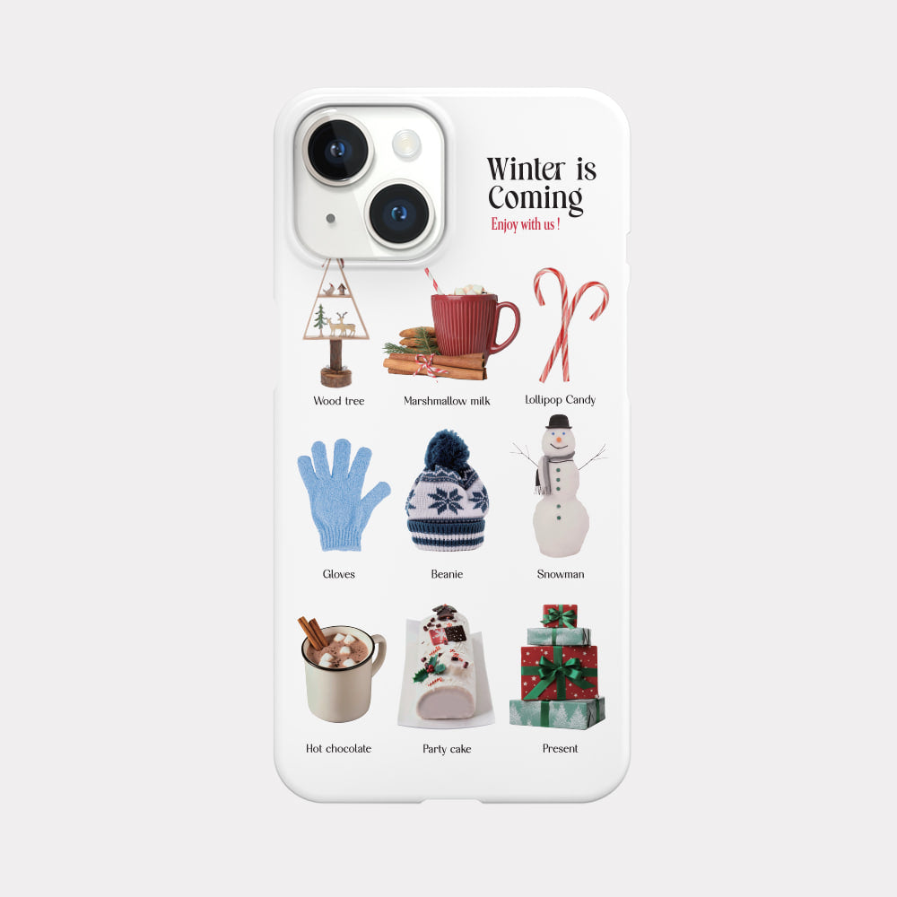 Winter Collection Phone Case (Hard/Card Storage)