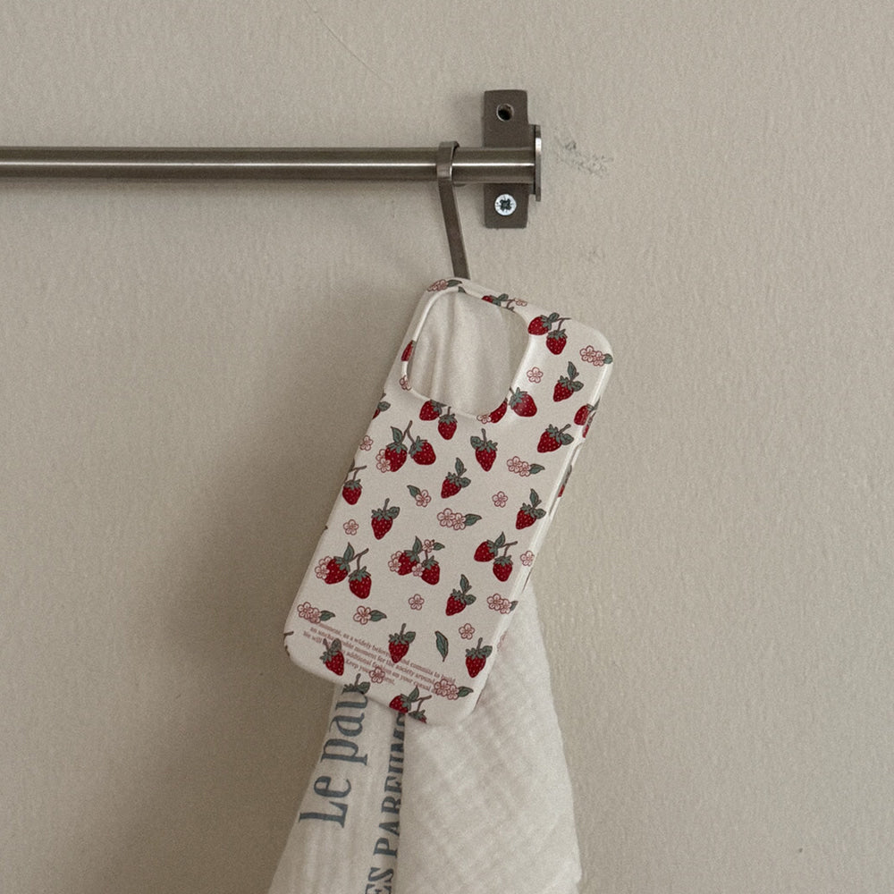Sweet Straw Pattern Phone Case (Hard/Card Storage/Magsafe)