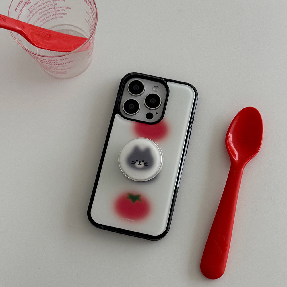 Tomato Hey Cat Case (Epoxy Bumper)