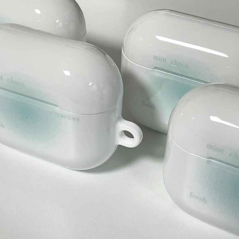 Tiny Weather Cheek Airpods Hard Case (6色)