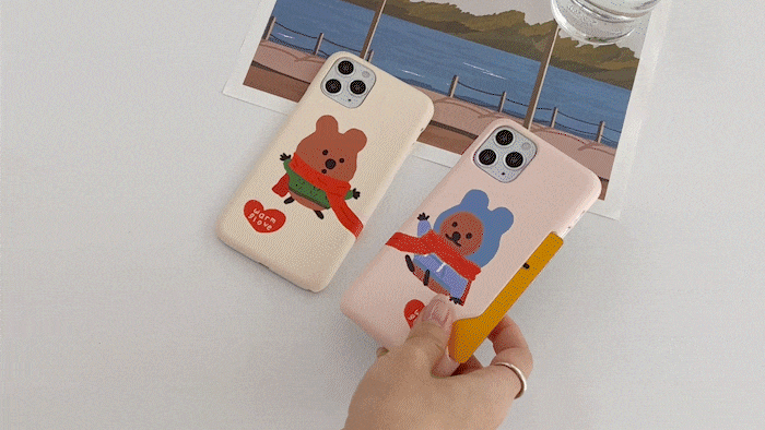 【情侶款💞】Disbunnystar Kongdak Muffler Phonecase (Hard 硬殼) (2款)