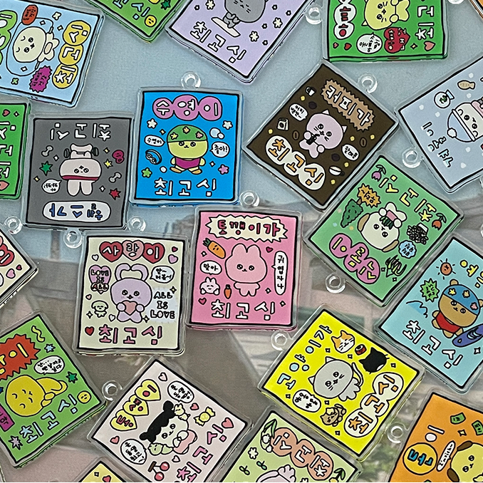 Gosimperson 崔高興 Acrylic Keyring Ver.1 家人👪 (7款)