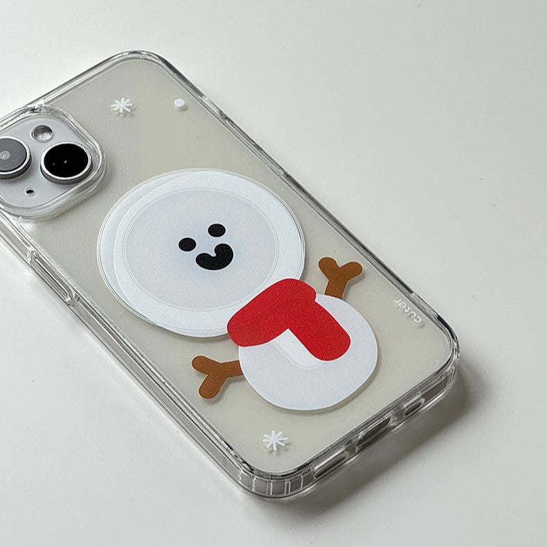 Cuter King Snowman Magsafe Case