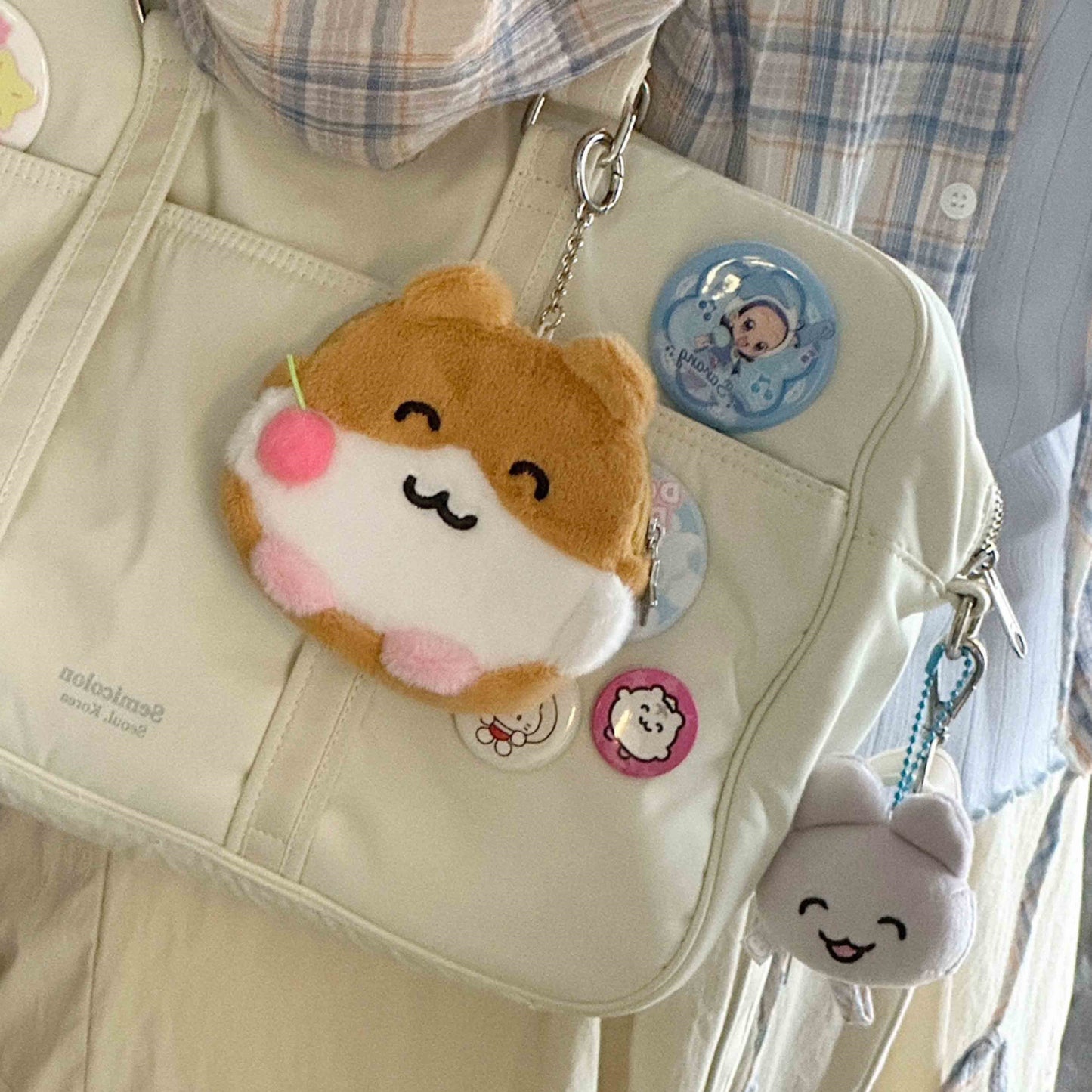 Heeheeclub Hamster and Cherry Pouch (2色)