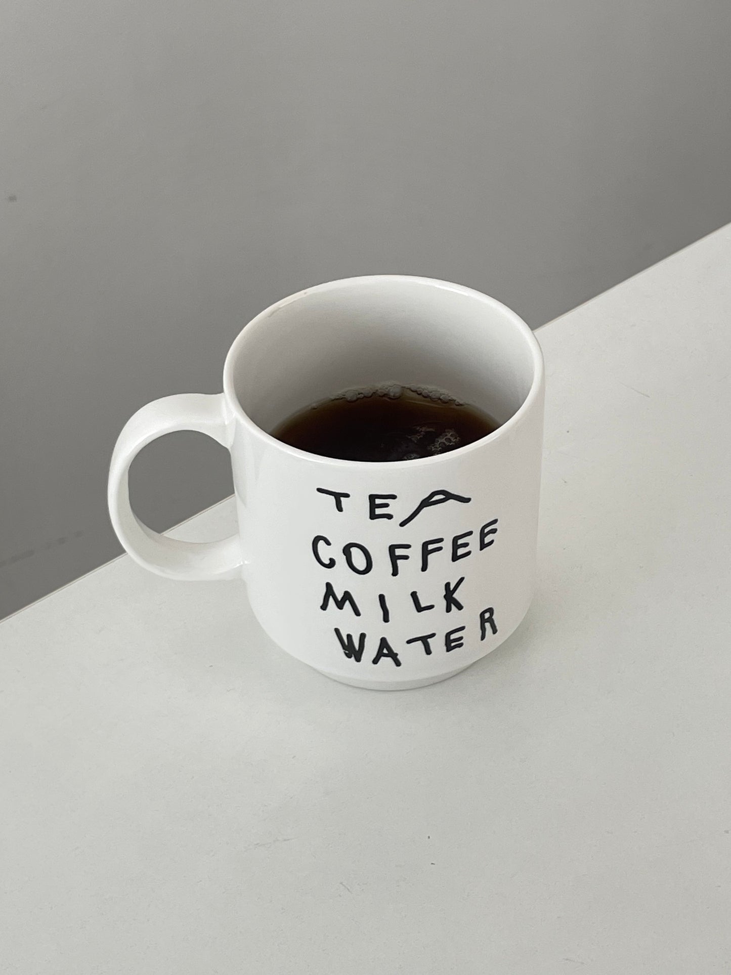 Inapsquare TEA COFFEE MILK WATER Cup