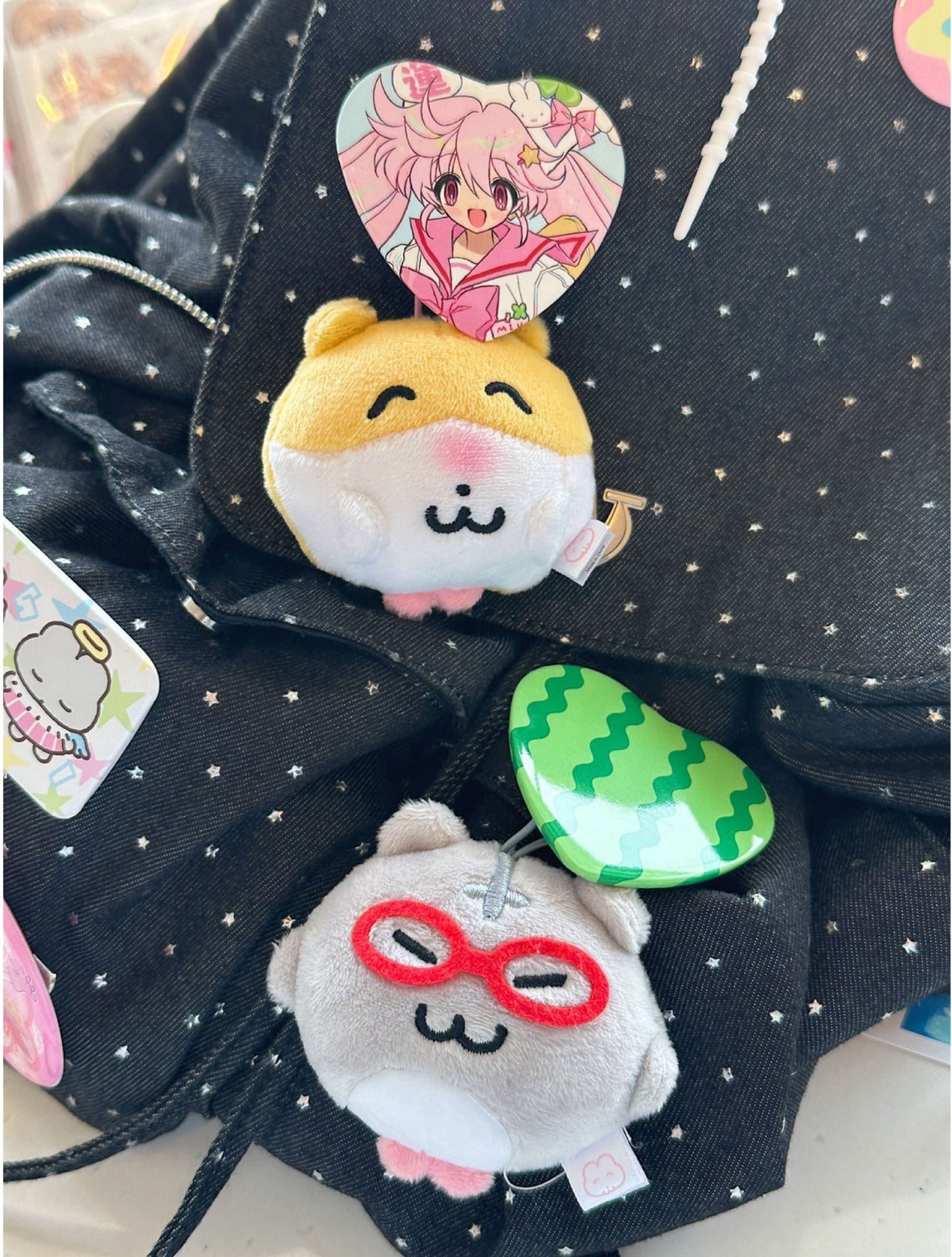 Heeheeclub Hamster Random Keyring (隨機一款)