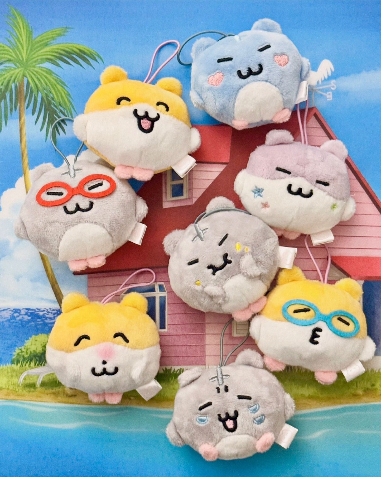 Heeheeclub Hamster Random Keyring (隨機一款)