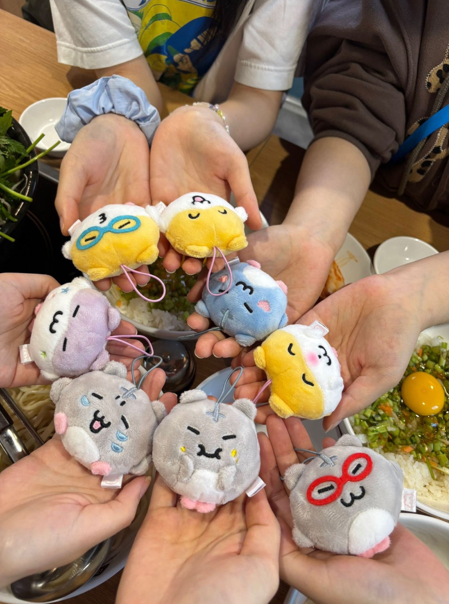 Heeheeclub Hamster Random Keyring (隨機一款)