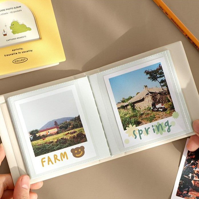 Icoinc The Archive Polaroid Square Album (4色)