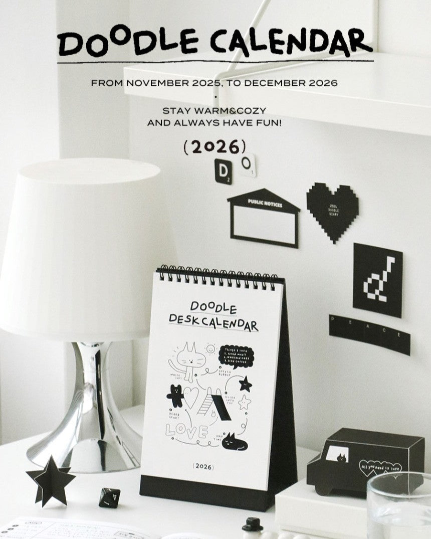 【新上架優惠】Iconic 2026 Doodle Calendar