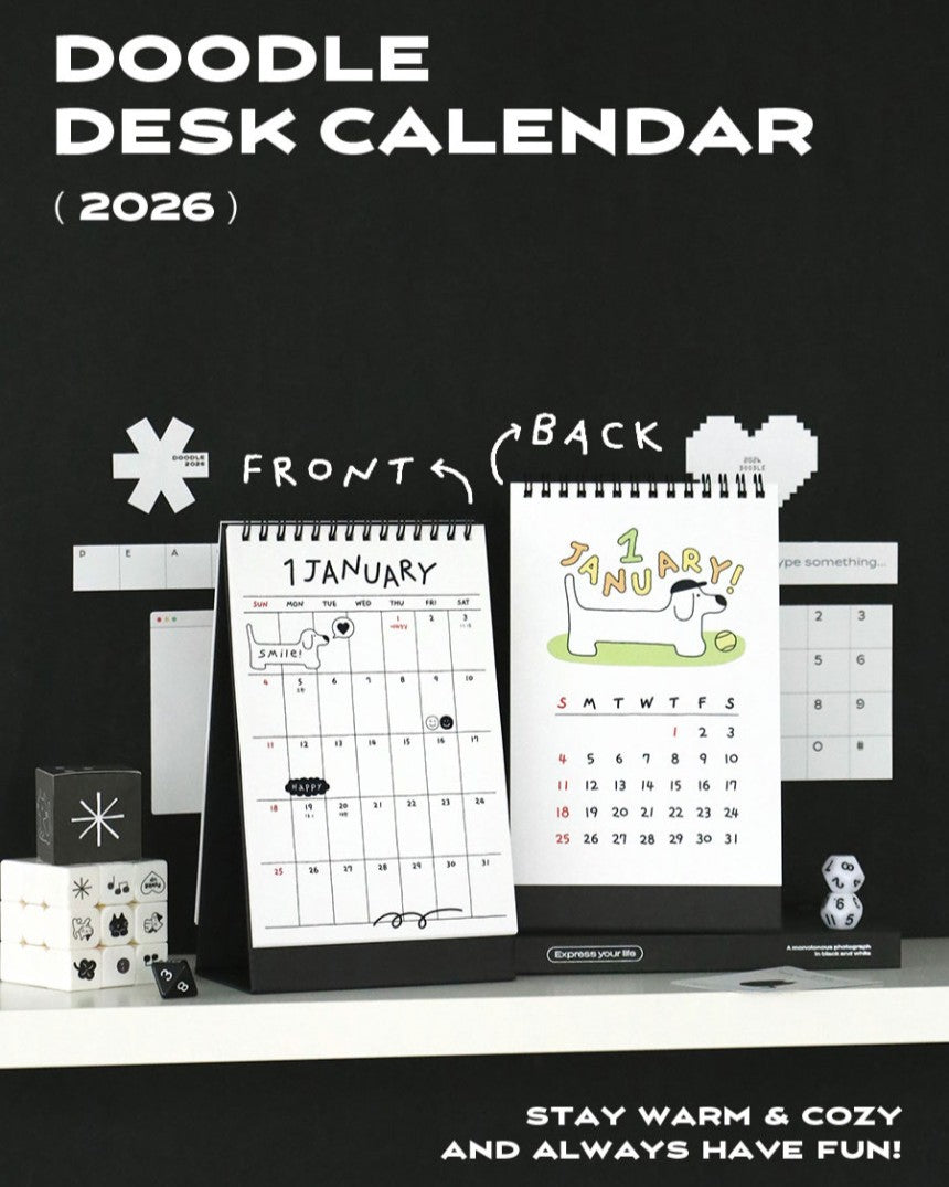 【新上架優惠】Iconic 2026 Doodle Calendar