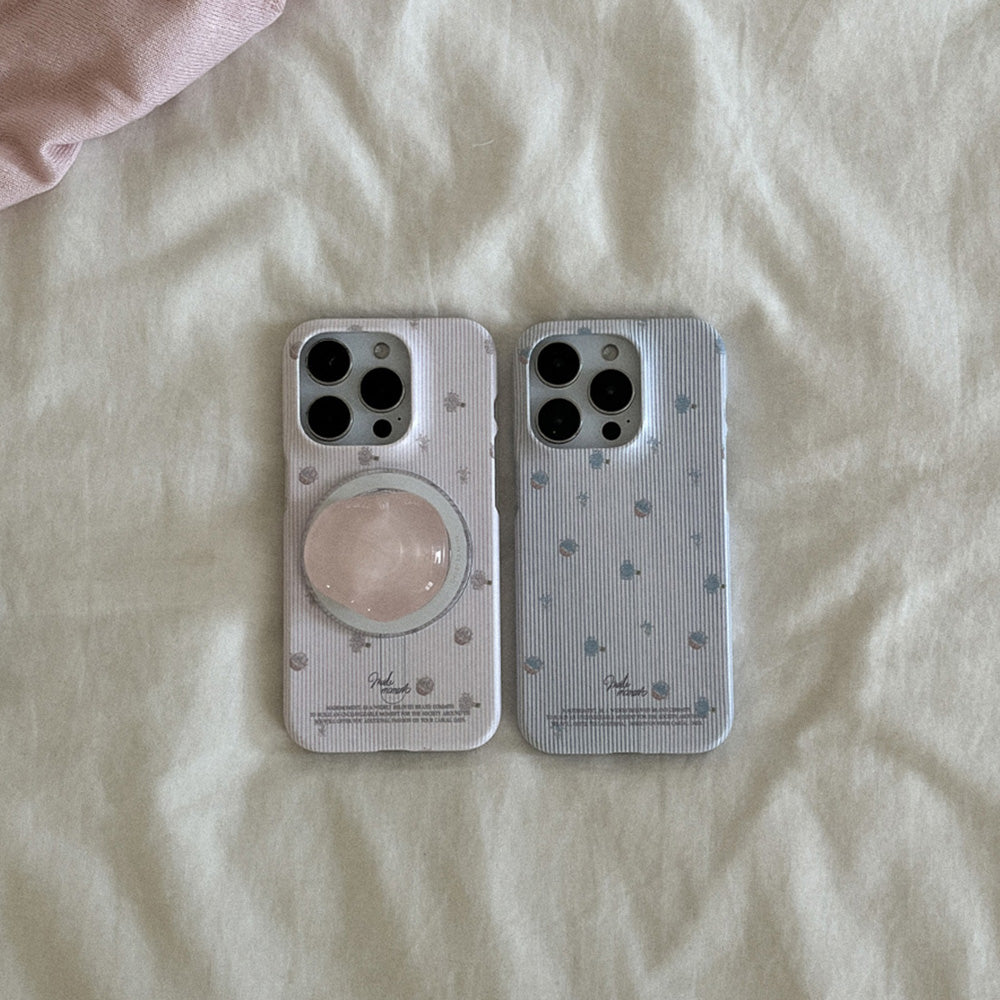 Flower Basket Phone Case (Hard/Card Storage/Magsafe) (2色)