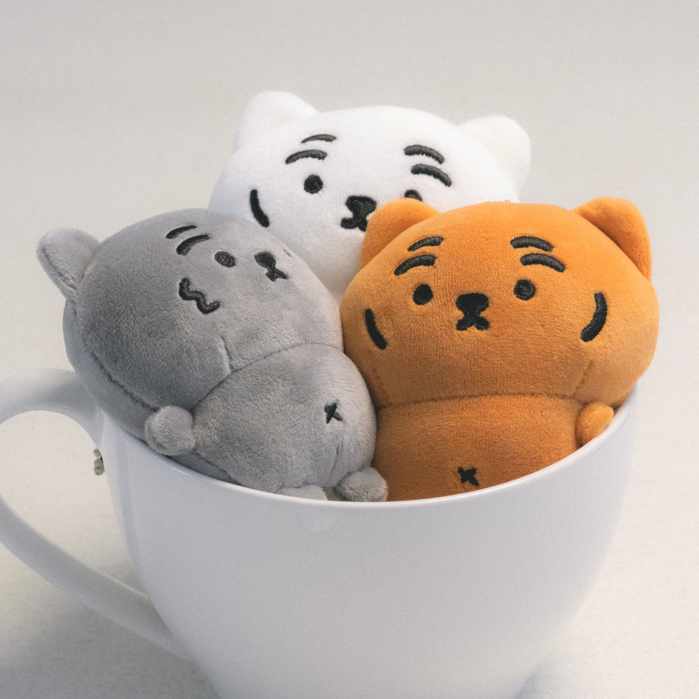 Muzik Tiger Fatty Mascot Keyring (3色)