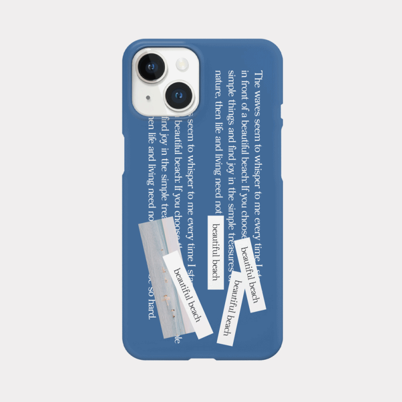 Whisper Wave Phone Case (Hard 普通硬殼) (2色)