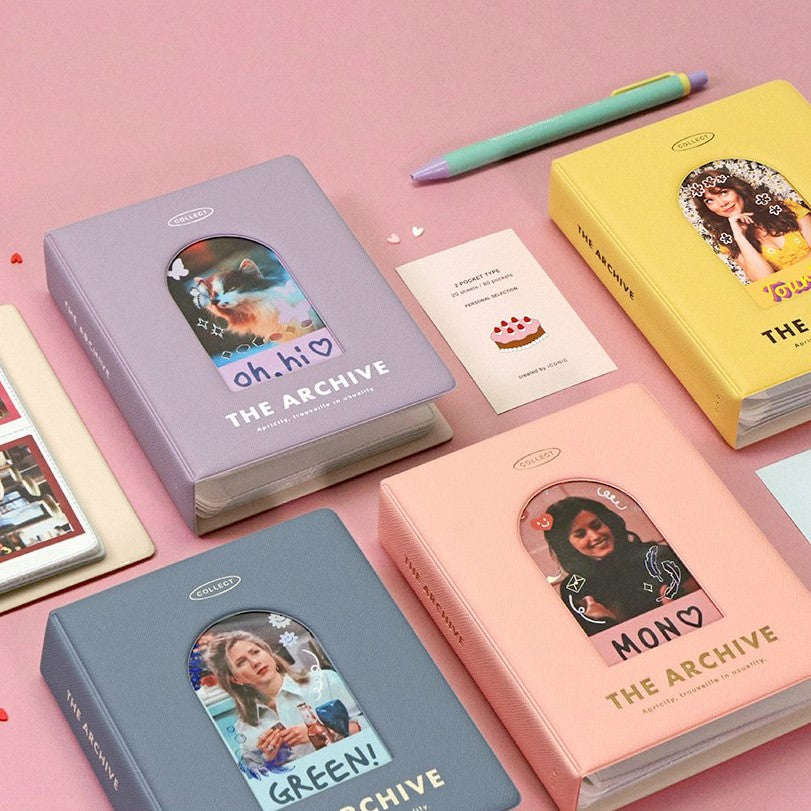 Icoinc The Archive 2格 Collect Book 卡簿 (4色)