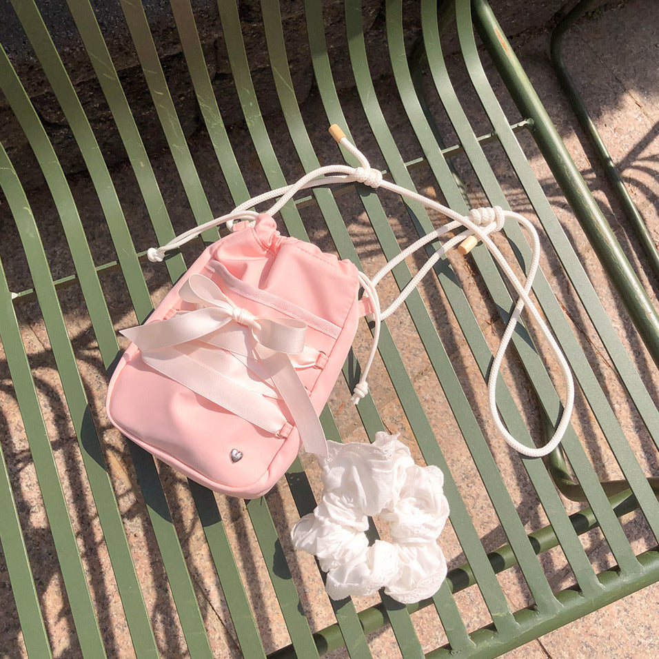 Ovuni Mini Sneaker Ribbon Bag (Nylon) - 3色