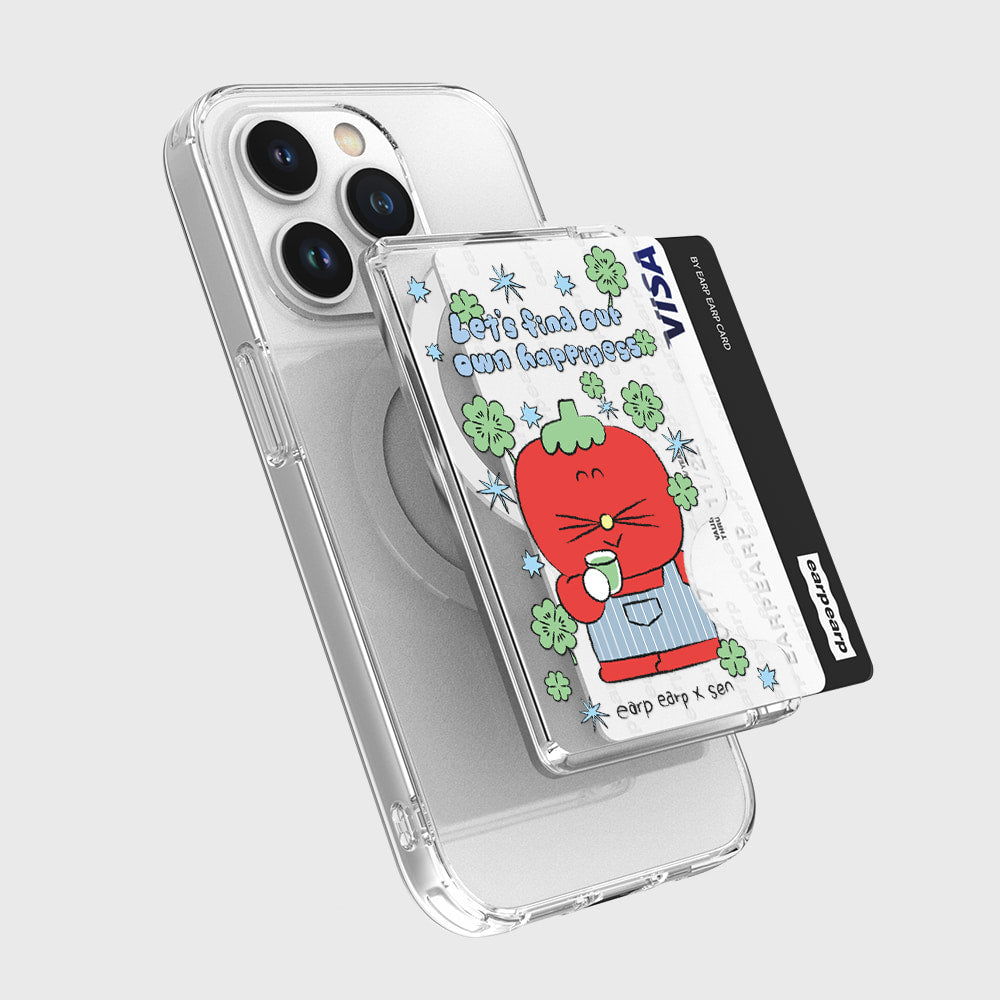 EARP EARP XSEN 녹차 조아 토마토 (Magsafe Card Zip)