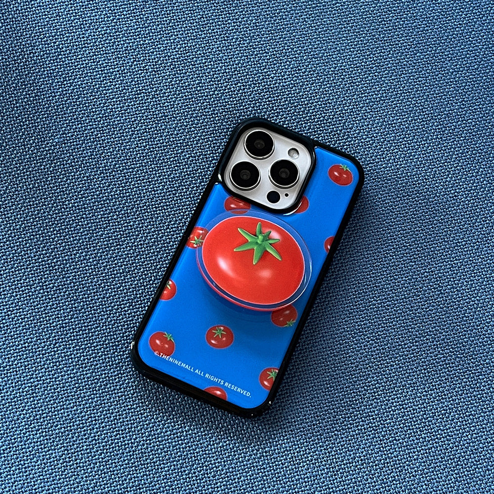 【Set】Mini Tomato Pattern (Epoxy Bumper) + Acrylic Tok
