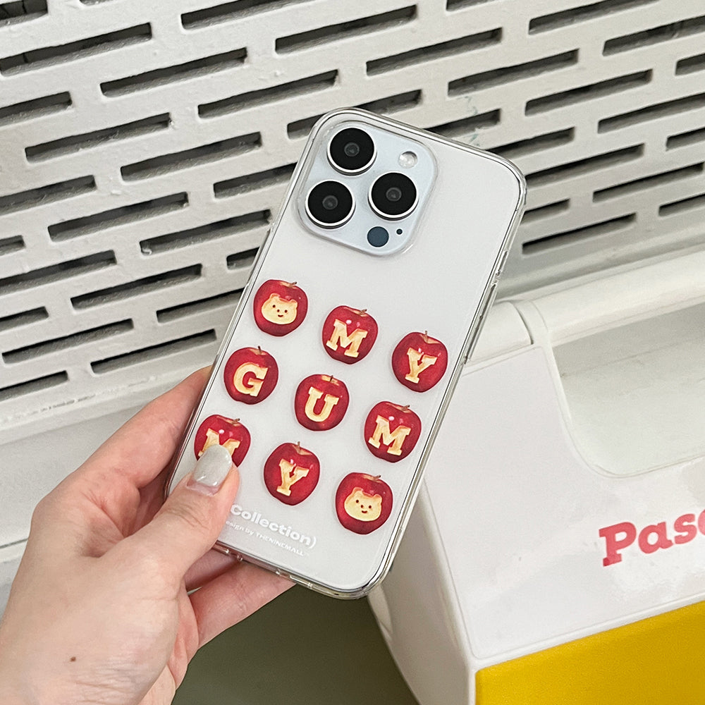 Apple Gummy Collection Phone Case (Clear 透明殼)