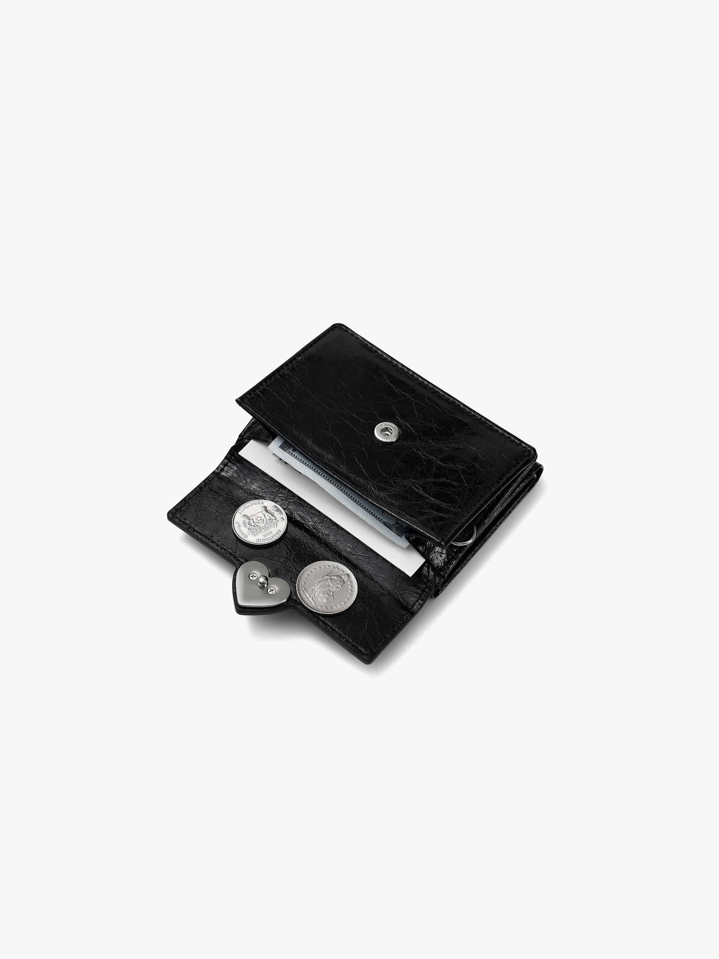 Fennec Hearty Triple Wallet - Black