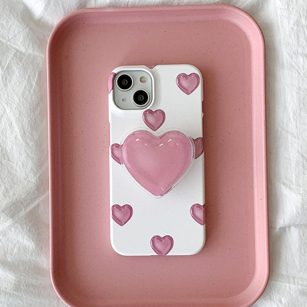 Pure Love Pattern Phone Case (Hard 普通硬殼) (3色)